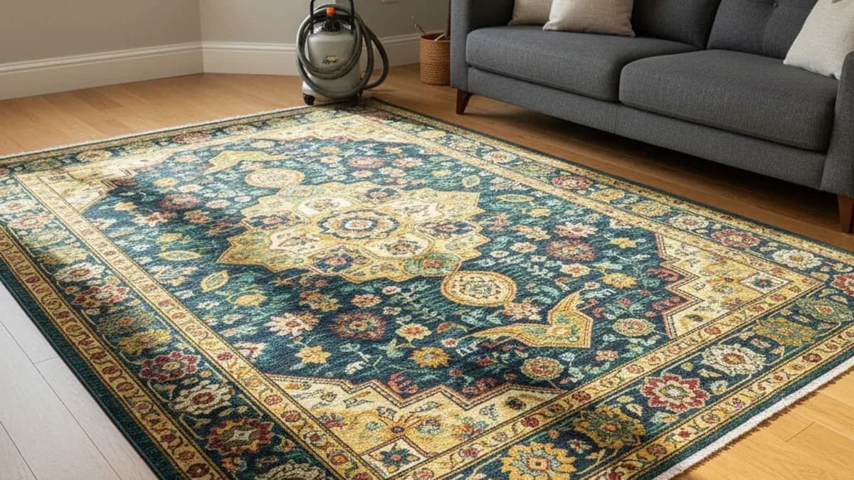 Professional cleaning — Rug Cleaning