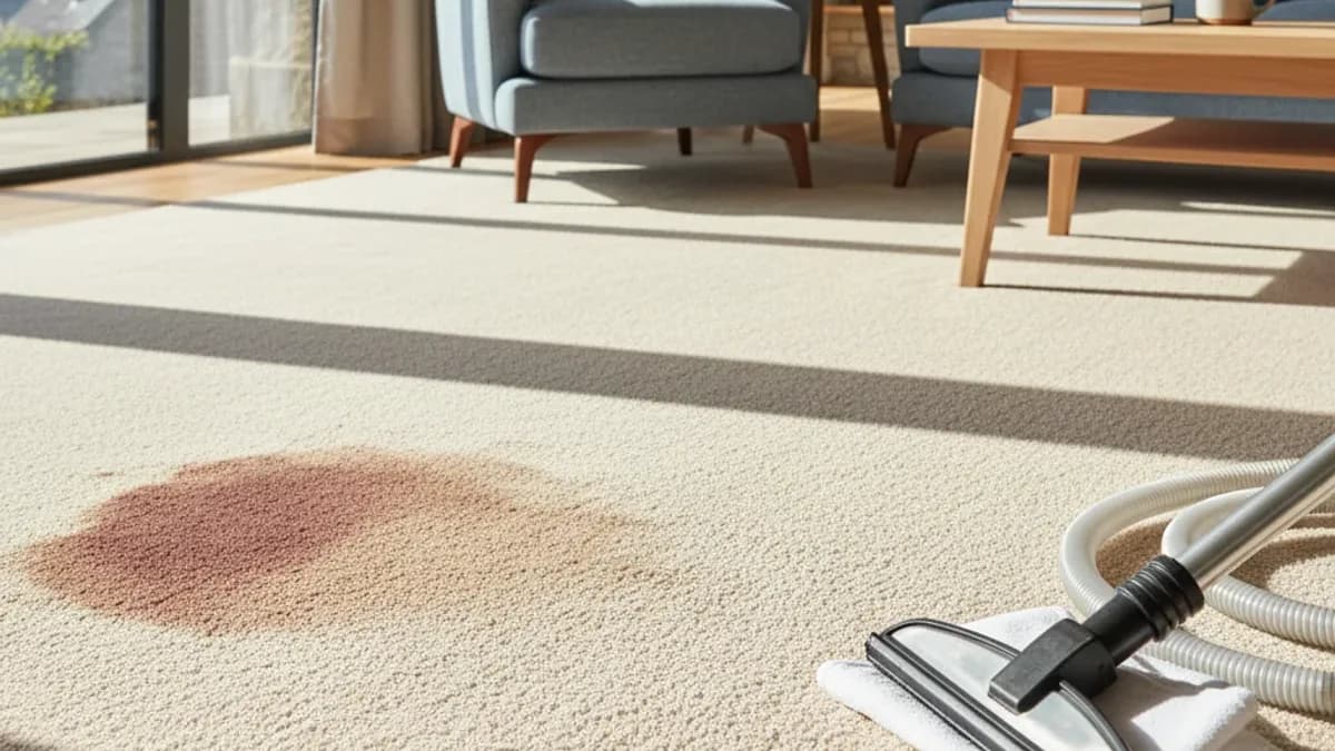 Professional cleaning — Stain Removal