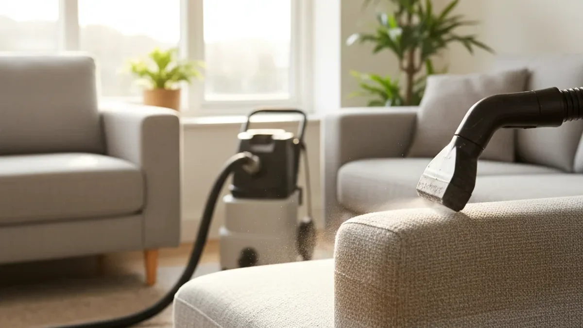 Professional cleaning — Upholstery Cleaning